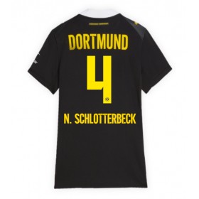 Borussia Dortmund Nico Schlotterbeck #4 Borta Kläder Dam 2026-27 Kortärmad